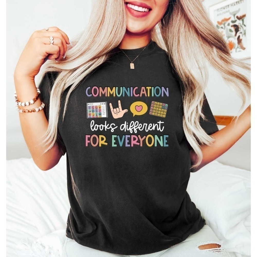 Speech Therapy Communication Appreciation Graphic Unisex T-Shirt